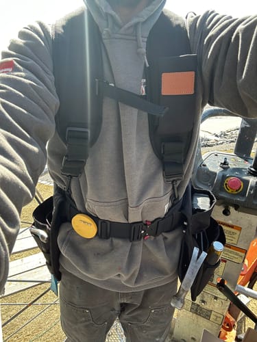 Customer photo review of Essential Low Profile Toolbelt