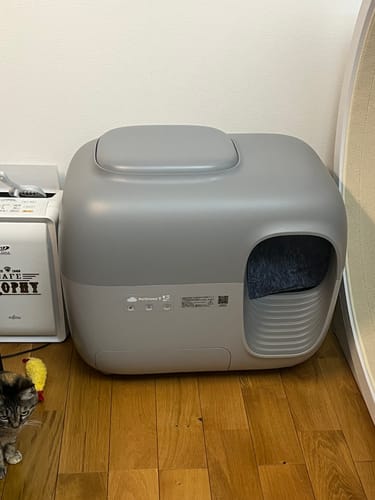 Customer photo review of 全自動猫トイレ