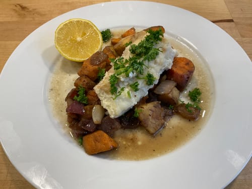 Customer photo review of Cod Loins (Frozen)