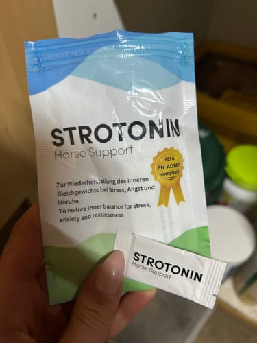 Customer photo review of Strotonin Horse Support