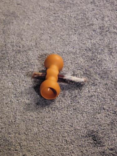 Customer photo review of 6 Inch Thin Bully Sticks