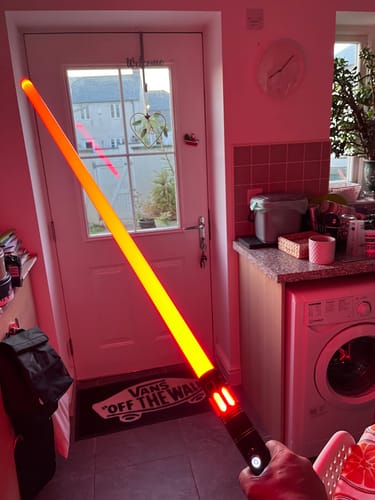 Customer photo review of Combat Saber Blade - 1 inch