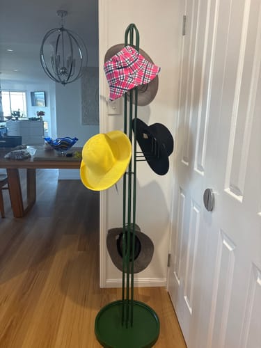 Customer photo review of Wire Cactus Coat Hanger