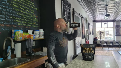 Customer photo review of POST HUSTLE