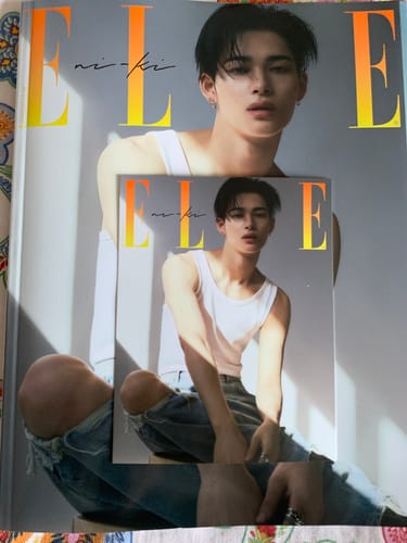 Customer photo review of ENHYPEN - ELLE MAGAZINE 2025 APRIL ISSUE COVER I