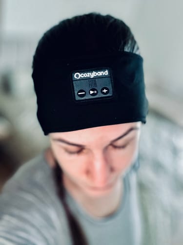 Customer photo review of CozyBand Wireless Headphones
