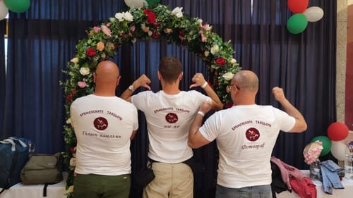 Customer photo review of Дамска тениска "Канатица" Бременски танцьори