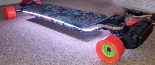 Customer photo review of Tynee® Explorer All Terrain Electric Skateboard