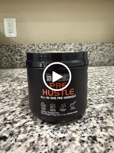 Customer video review of PRE HUSTLE