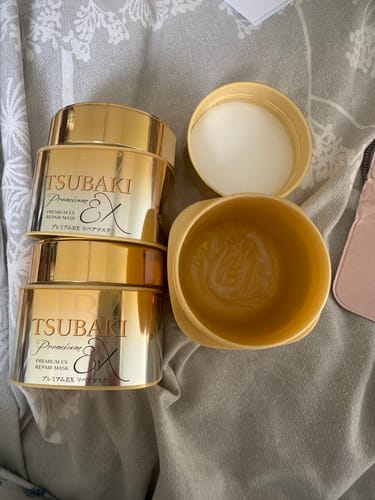 Customer photo review of Tsubaki Premium Ex Intensive Repair Mask 180g