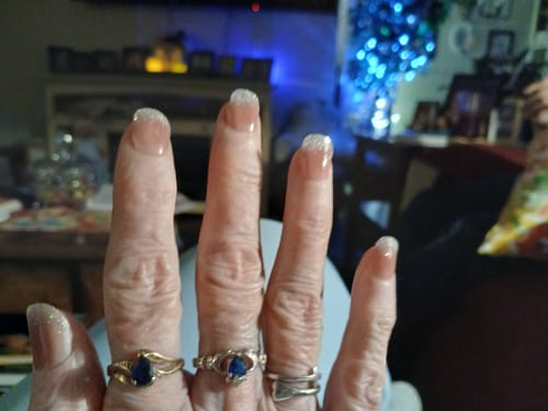 Customer photo review of Napretty Portable LED Nails Lamp gift