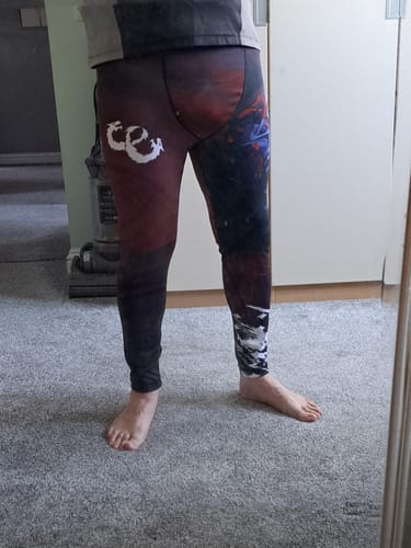 Customer photo review of Sharpstride Compression Spats