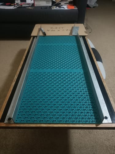 Customer photo review of Micro Mat full size 12 x 37 inches