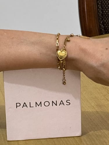 Customer photo review of Hearts All Over Bracelet