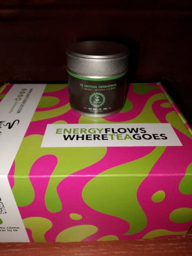 Customer photo review of Té Matcha Ceremonial 1er Grado - Máxima calidad (para 1-3 meses)