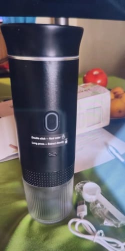 Customer photo review of Cafetière Portable 3 en 1