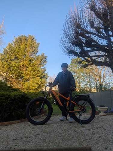 Customer photo review of Dukawey Silvertip8 1000W 26” Fat Bike 1040Wh E-Mountain Bike 52V 20Ah Battery SUV E-Bike