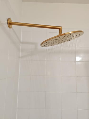 Customer photo review of 12 Inch Rain Shower Head
