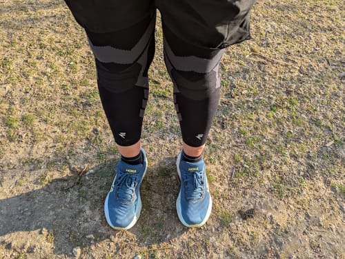 Customer photo review of Maintien de compression V2 pour Genoux et Jambes