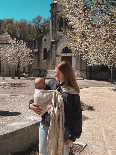 Customer photo review of Ring Sling Victoria