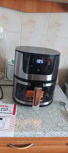 Customer photo review of Air Fryer Novio Grill & Fry