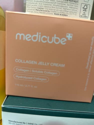 Customer photo review of Medicube - Crème gelée au collagène - 50/110ml