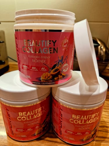 Customer photo review of Beautify Kollagén italpor nőknek