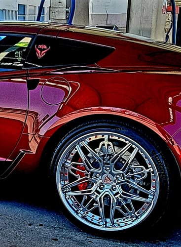 Customer photo review of CUSTOM 2-PIECE FORGED MASERATI WHEELS SERIES: RM-01