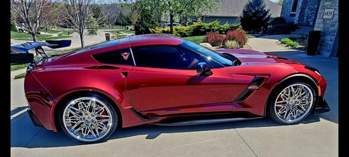 Customer photo review of CUSTOM 2-PIECE FORGED MASERATI WHEELS SERIES: RM-01