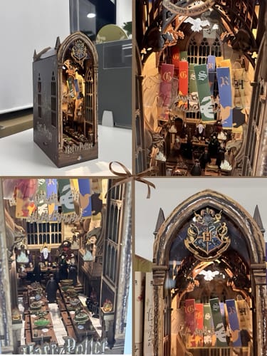 Customer photo review of Magic Auditorium DIY Book Nook Kit