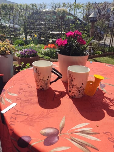 Customer photo review of Originelle Tasse – Tuba