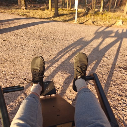 Customer photo review of Vaistoa Tahto -paljasjalkasalikengät