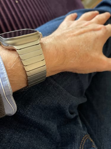 Customer photo review of Titanium Bracelet MG