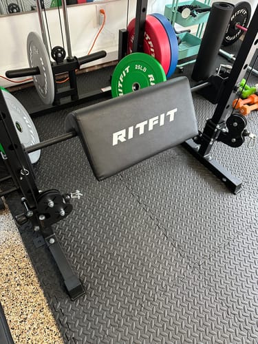 Customer photo review of RitFit PAT01 2-In-1 Hip Thrust and Bicep Curl Attachment for PPC02/ PPC03