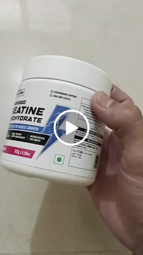 Customer video review of Wellcore - Pure Micronised Creatine Monohydrate (122g, 33 Servings) Fruit Fusion
