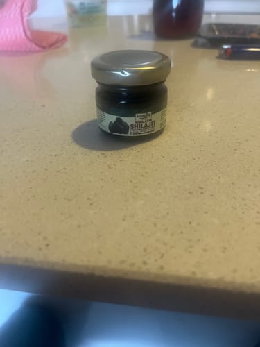 Customer photo review of Himalayan Shilajit Resin 3 Month Supply