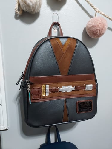 Customer photo review of Loungefly Star Wars Anakin Skywalker Cosplay Backpack