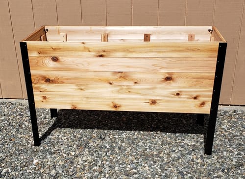 Customer photo review of 18" x 48" Raised Garden Bed