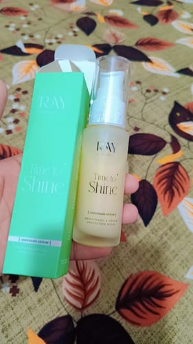 Customer photo review of Time To Shine (Under Arm Serum)
