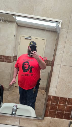 Customer photo review of Socialism is ... T-Shirt