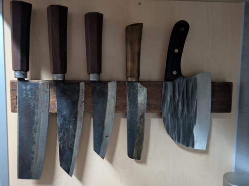 Customer photo review of Handgeschmiedetes Kochmesser - Ergonomic