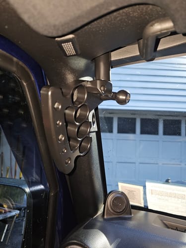 Customer photo review of JK & JKU Front Knuckle Grab Handles