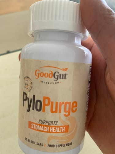 Customer photo review of PyloPurge - Herbal Treatment For H Pylori Bacteria