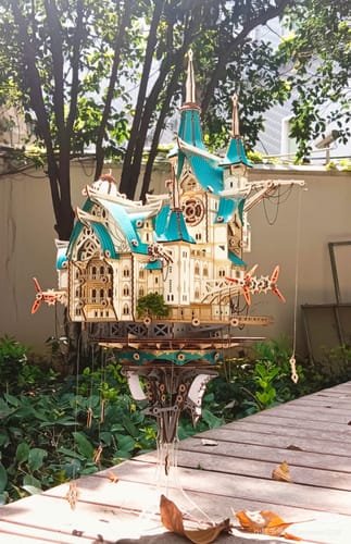 Customer photo review of Fantasy Steam Castle 3D Wooden Puzzle