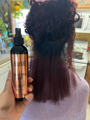 Customer photo review of Silkening Mist