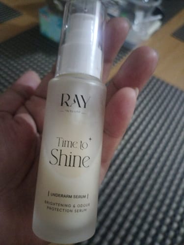 Customer photo review of Time To Shine (Under Arm Serum)