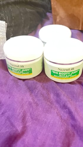 Customer photo review of "Big Booty Judy" Butt & Hip Enhancement Cream