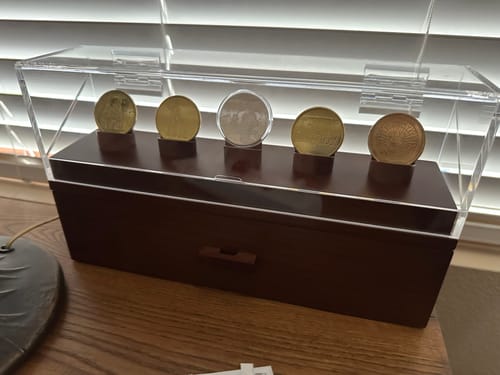 Customer photo review of The Coin Deck