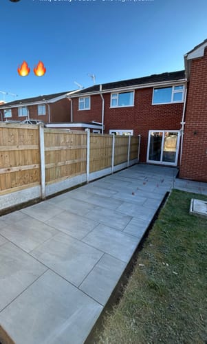 Customer photo review of Kandala - Grey Porcelain Paving Tiles - 900 x 600 x 20mm