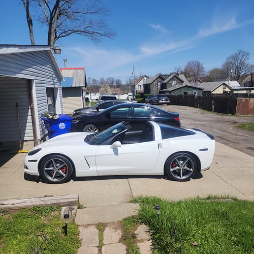 Customer photo review of Corvette C6 ZR1 Conversion Rear Trunk Spoiler